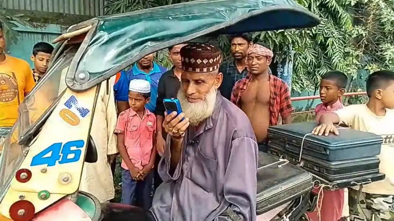 ব্যতিক্রমী সেফটি বাইক তৈরি করেছেন কবিরাজ মোহাম্মদ আলী