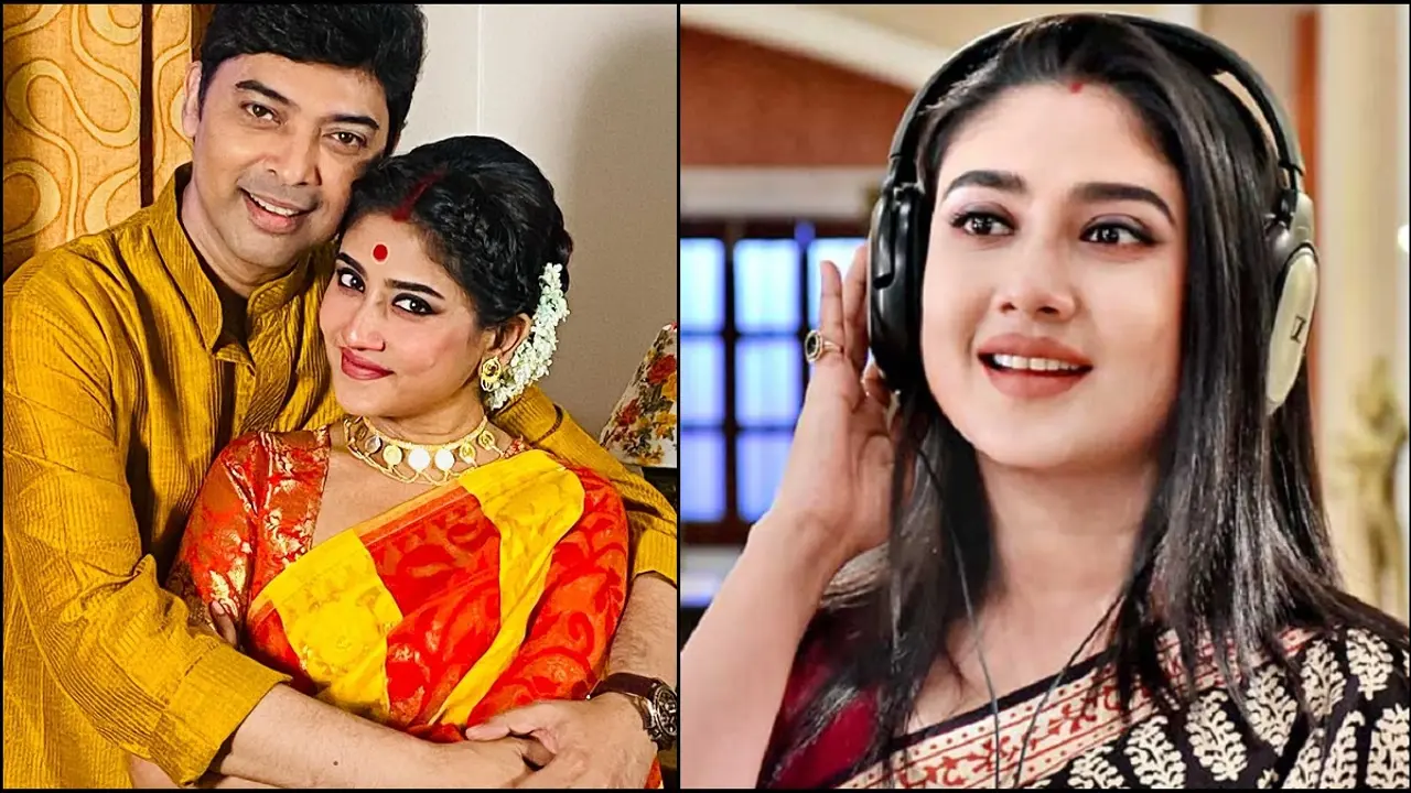 বউ সাজে দেবলীনা, জড়িয়ে ধরলেন ভাস্বর!