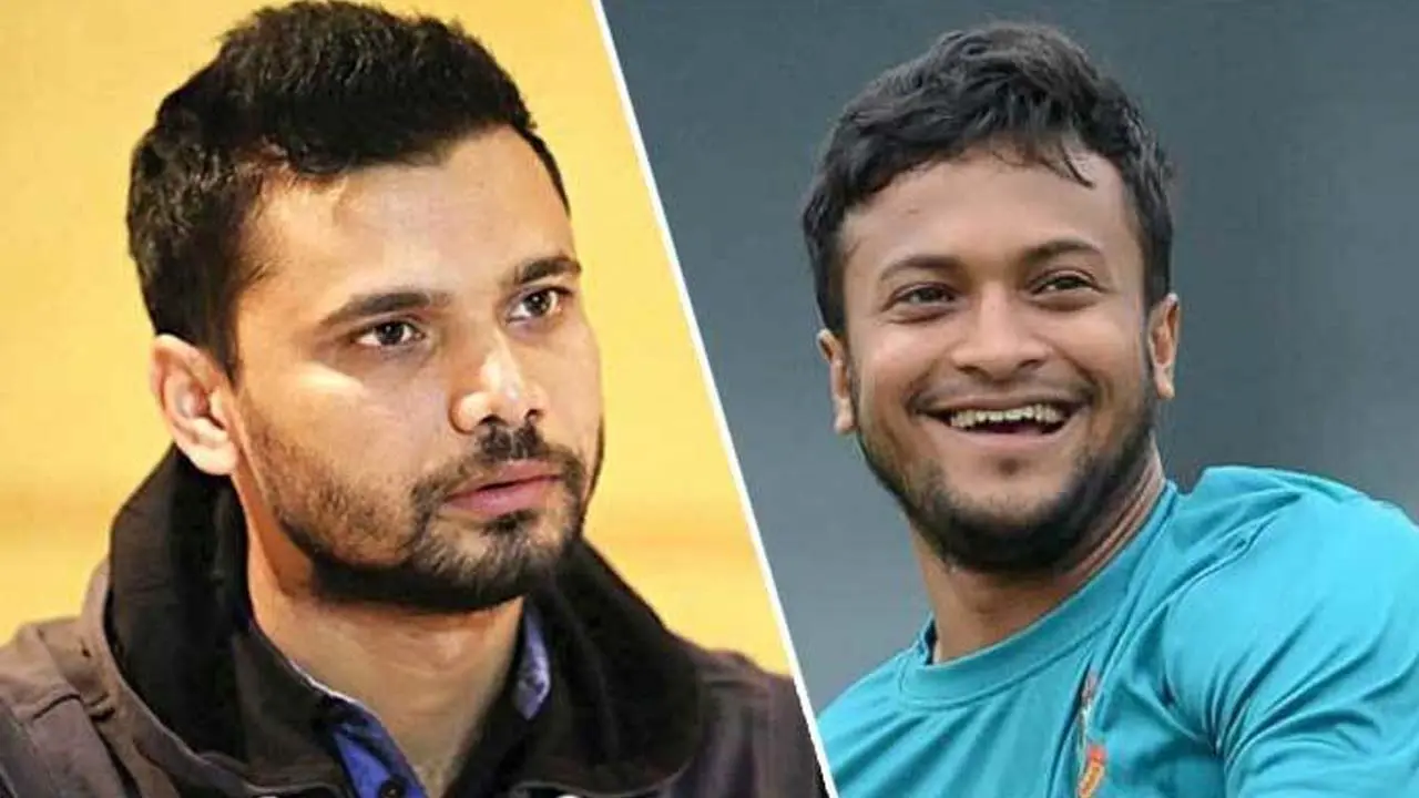 সাকিবের হাতে বড় ট্রফি আসবে, বিশ্বাস মাশরাফির
