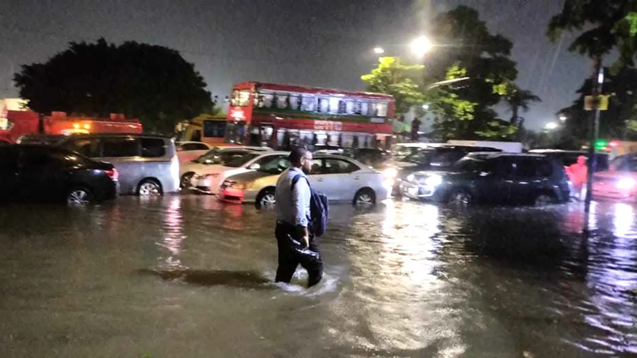 ঢাকায় ৬ ঘণ্টায় ১১৩ মিলিমিটার বৃষ্টি