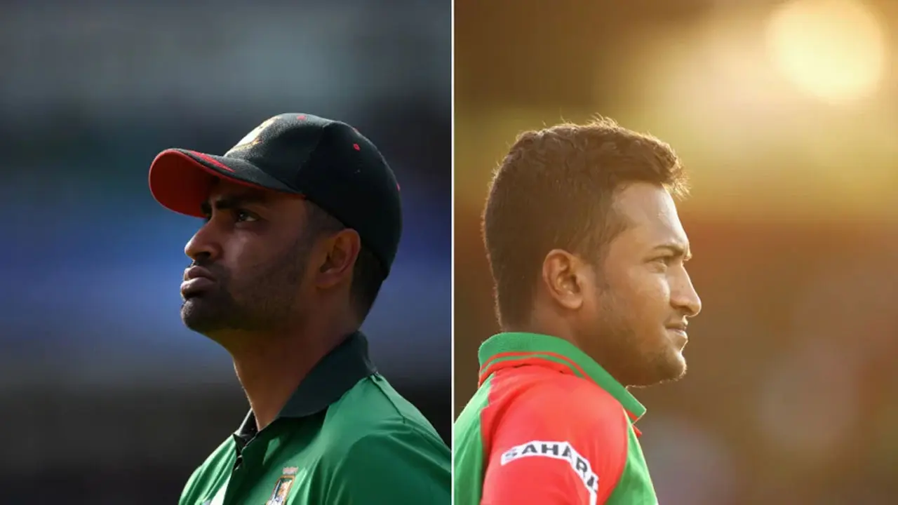 আফগানিস্তানের বিপক্ষে সিরিজ হারের দায় তামিমকে দিলেন সাকিব