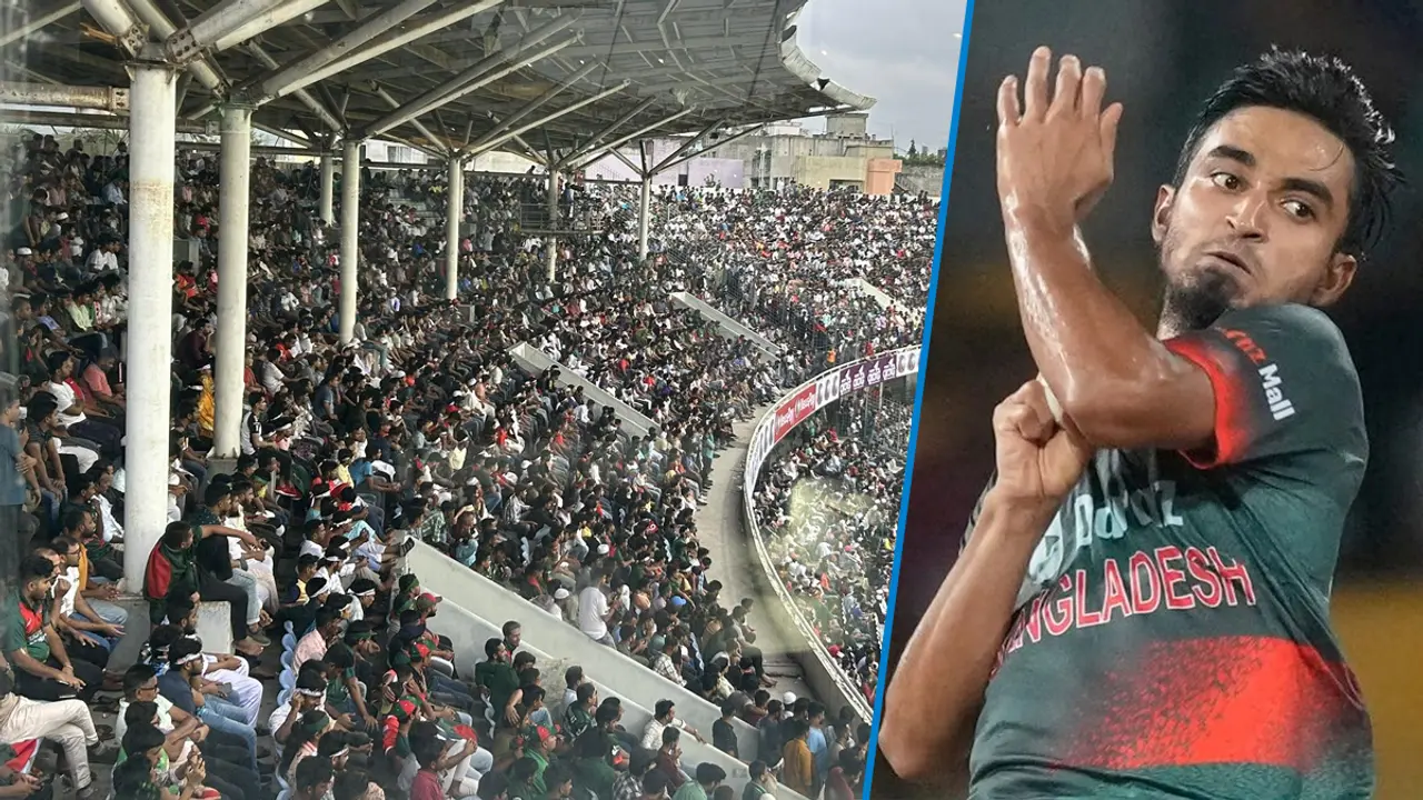 তানজিমের হাতে বল, গ্যালারিতে স্লোগানের ঝড়!