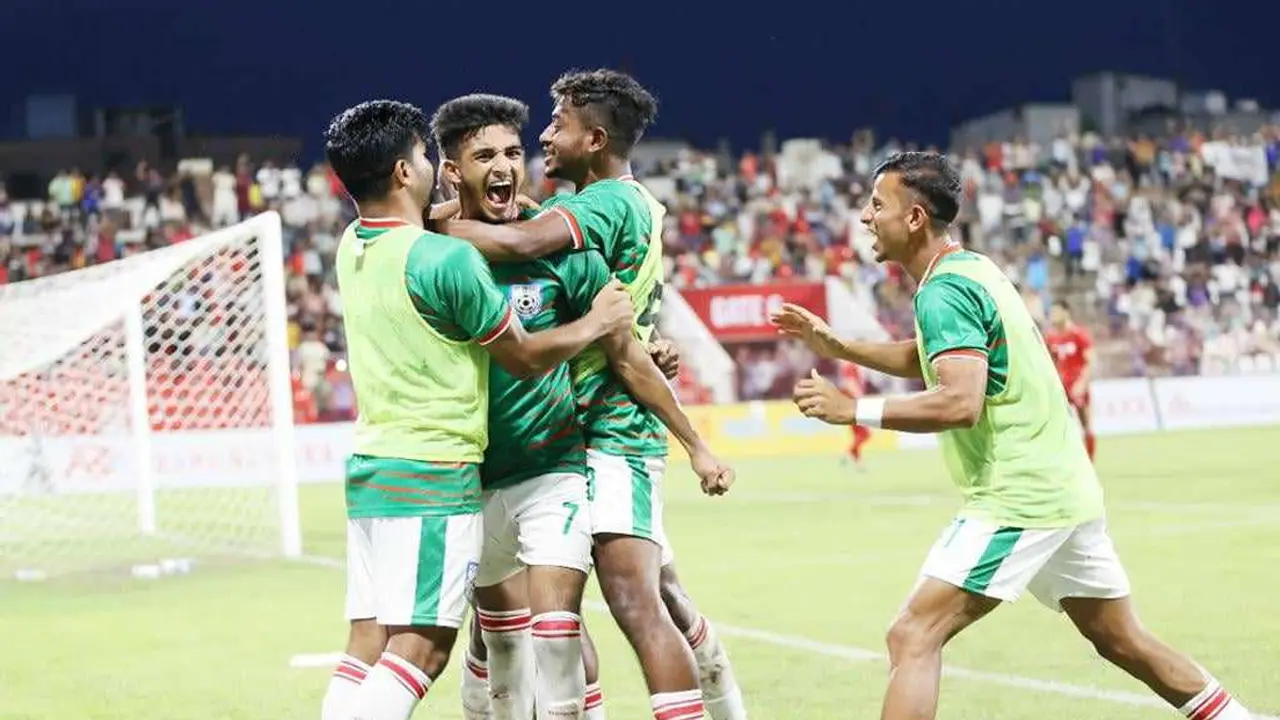 মোরসালিনের গোলে সিরিজ ড্র বাংলাদেশের