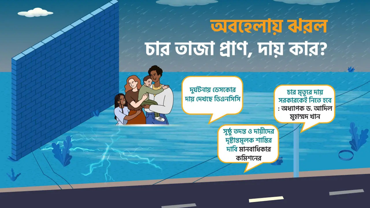 অবহেলায় ঝরল চার তাজা প্রাণ, দায় কার? 