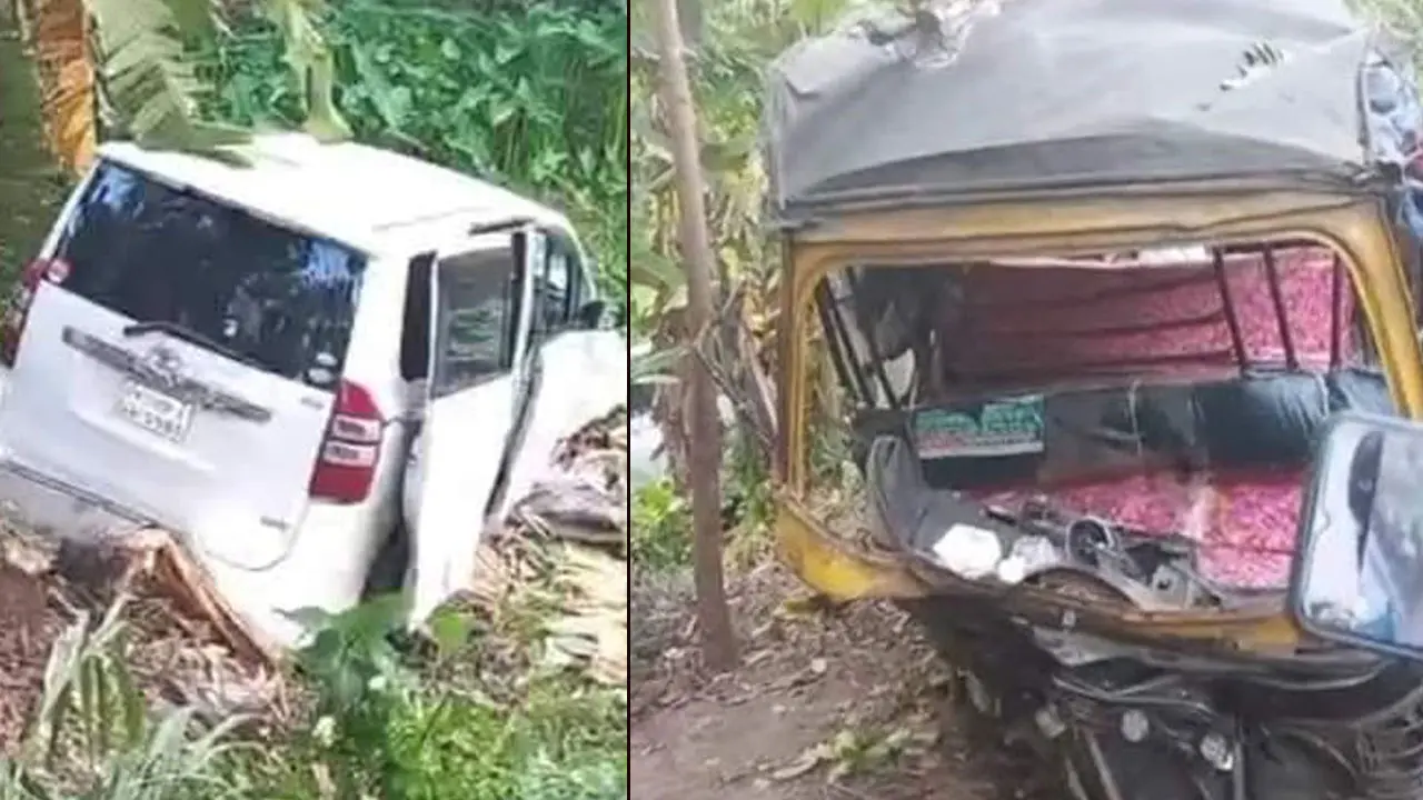 ফরিদপুরে মাইক্রোবাস-মাহিন্দ্রার সংঘর্ষে দুইজন নিহত, আহত ৬