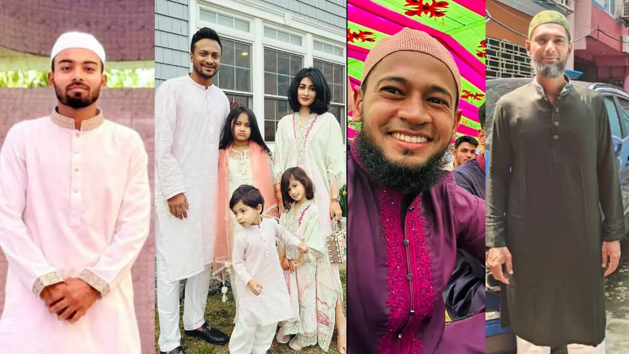 ঈদের দিন কোন ক্রিকেটার কোথায় রয়েছেন 
