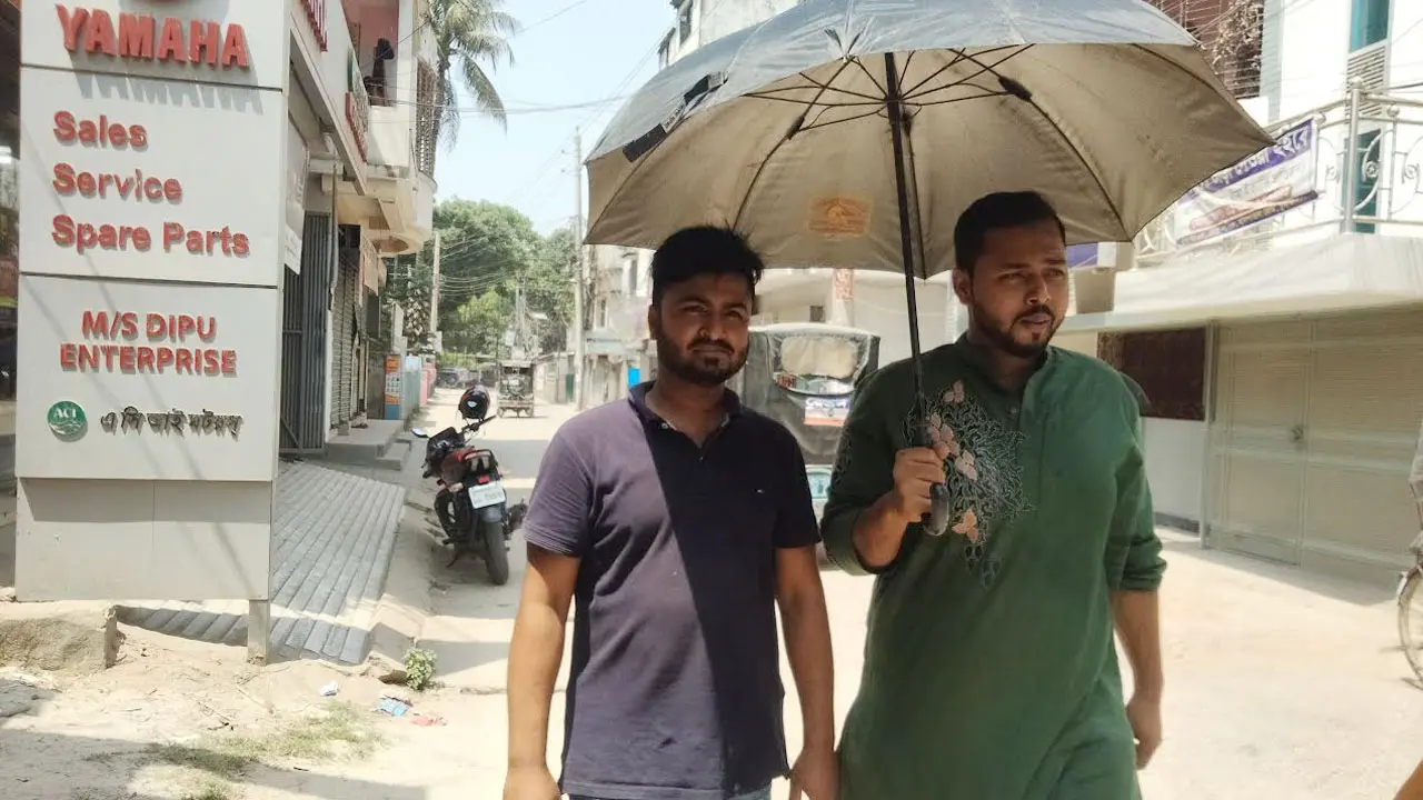 মৌসুমের সর্বোচ্চ তাপমাত্রায় পুড়ছে চুয়াডাঙ্গা