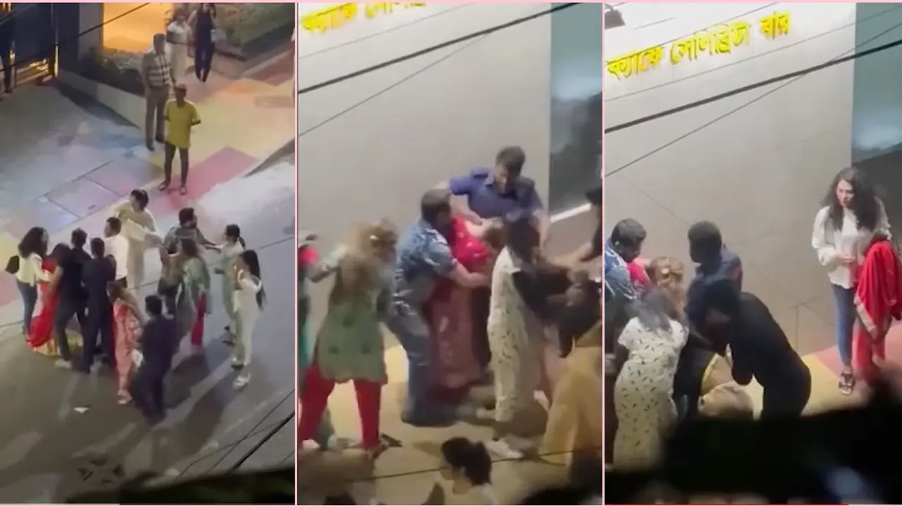 গুলশানে বারের সামনে চুলোচুলি, সেই ৩ নারী গ্রেপ্তার
