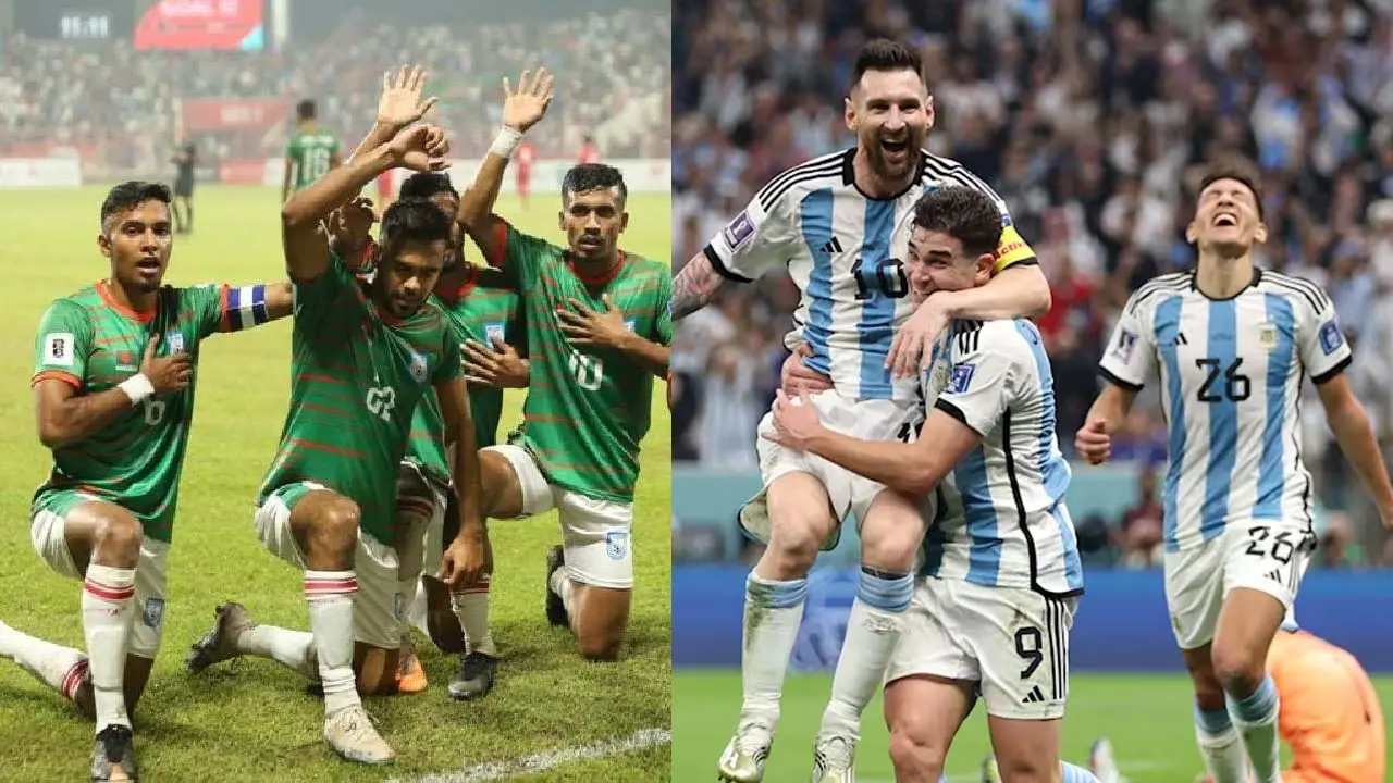 শীর্ষেই আছে আর্জেন্টিনা, পেছাল বাংলাদেশ