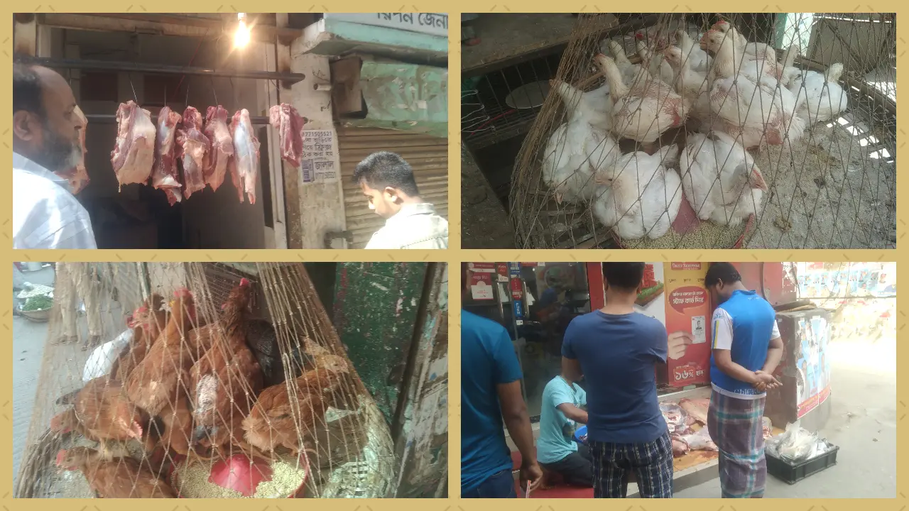 ঈদের আমেজ কাটেনি বাজারে, ফাঁকা ঢাকাতেও দাপট গরু-খাসির