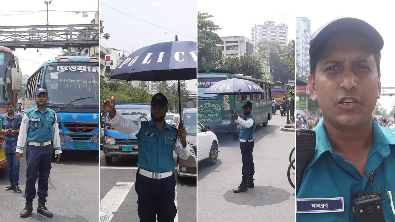 দায়িত্বের কাছে হার মেনেছে ৪০ ডিগ্রি তাপমাত্রা