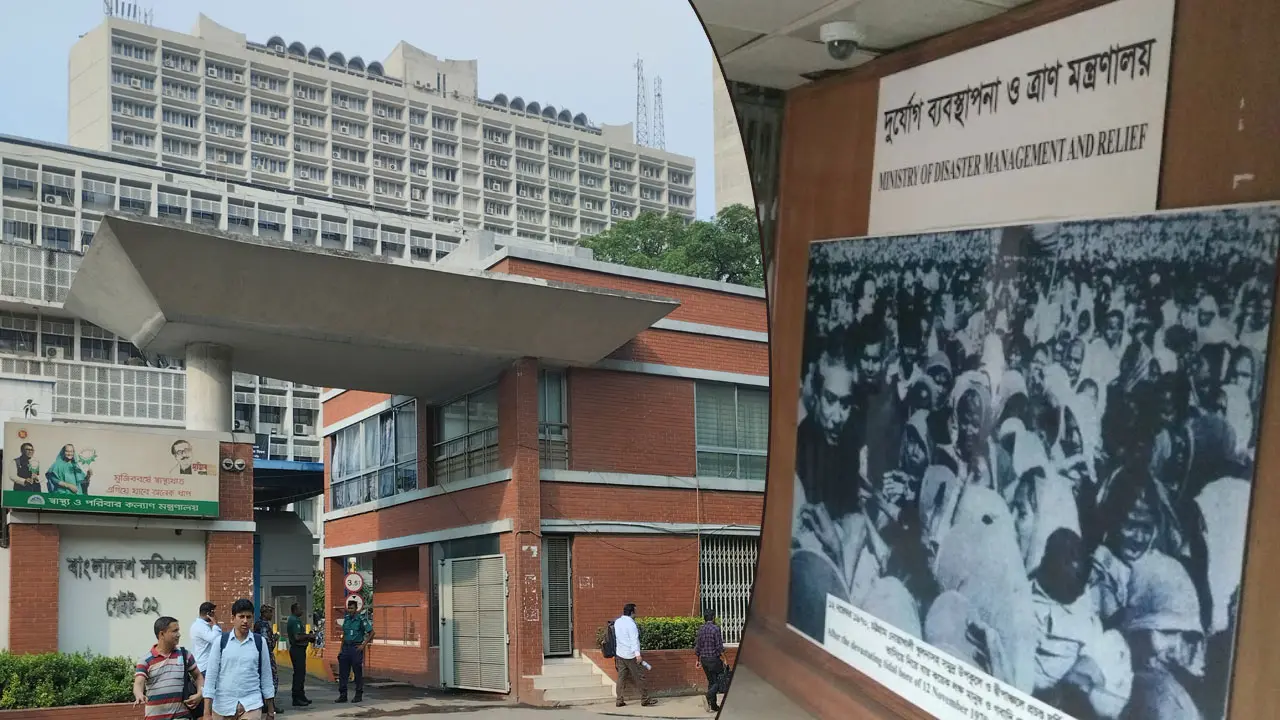 দুর্যোগ ব্যবস্থাপনা মন্ত্রণালয়ে একাধিক পদে নিয়োগ বিজ্ঞপ্তি