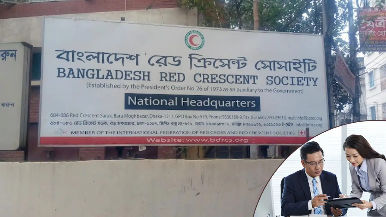 স্বাস্থ্য খাতে নিয়োগ দিচ্ছে রেড ক্রিসেন্ট 