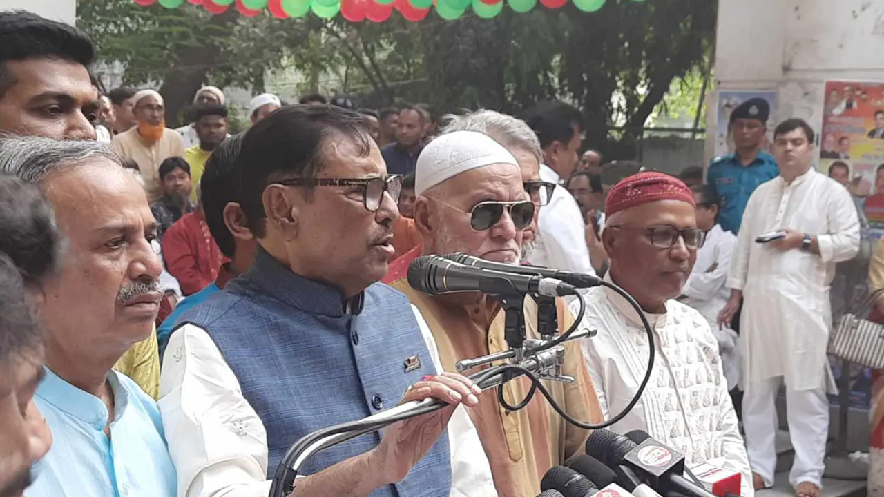 বিএনপি বাঙালি সংস্কৃতিকে সহ্য করতে পারে না: কাদের