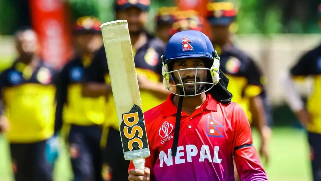 ৬ বলে ৬ ছক্কায় ইতিহাসের পাতায় নেপালি ক্রিকেটার