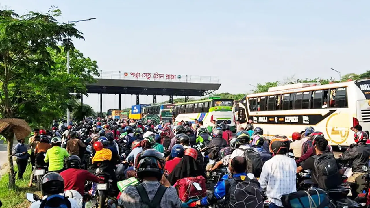 পদ্মা সেতুতে টোল আদায়ে নতুন রেকর্ড