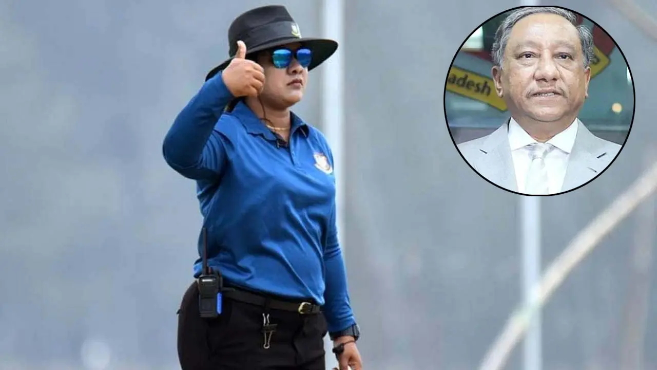 নারী আম্পায়ার নিয়ে বিতর্কে যা বলছেন পাপন