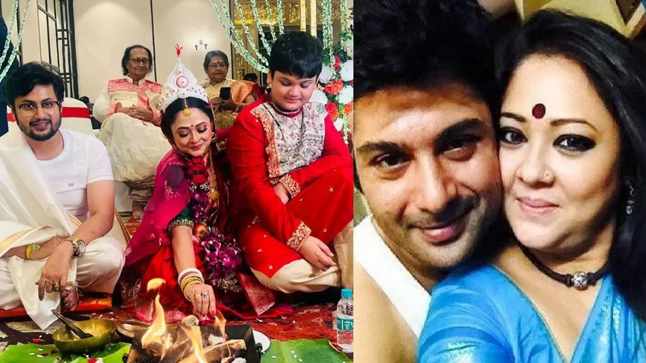 ছেলেকে পাশে নিয়ে বিয়ে, রূপাঞ্জনার প্রথম স্বামী কে ছিলেন