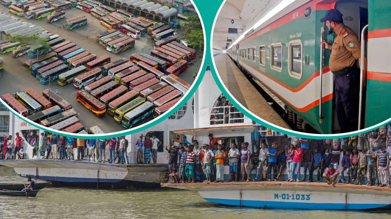 ঈদযাত্রায় পরিবহনে অতিরিক্ত যাত্রী নিলেই ব্যবস্থা