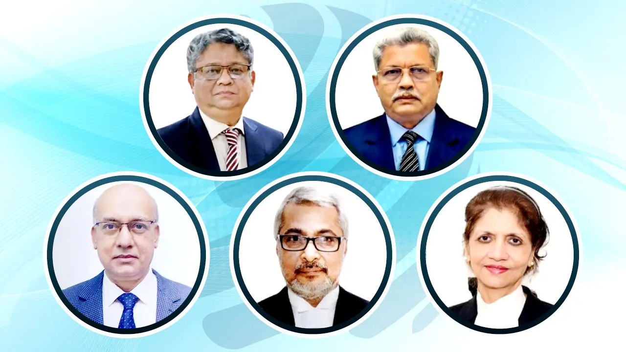 আপিল বিভাগের ৫ বিচারপতির পদত্যাগের সিদ্ধান্ত