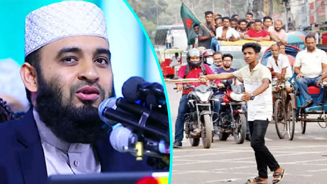 শিক্ষার্থীদের ট্রাফিক পুলিশের দায়িত্ব পালনের দৃশ্যে অভিভূত আজহারী