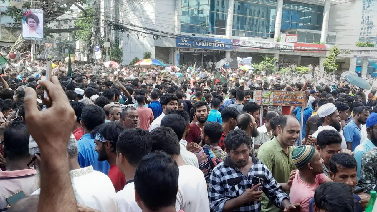 বিএনপির সমাবেশ শুরু
