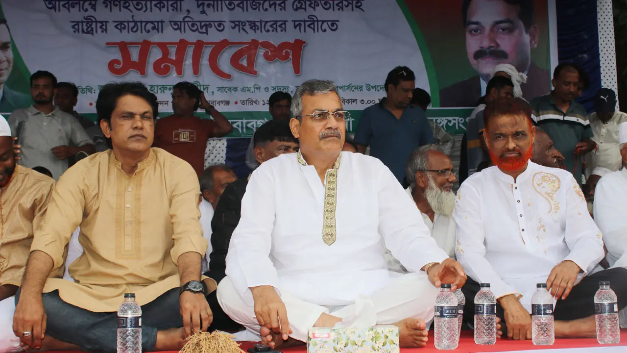 আবু সাঈদের নামে যমুনা সেতুর নামকরণ করতে হবে : হারুনুর রশীদ