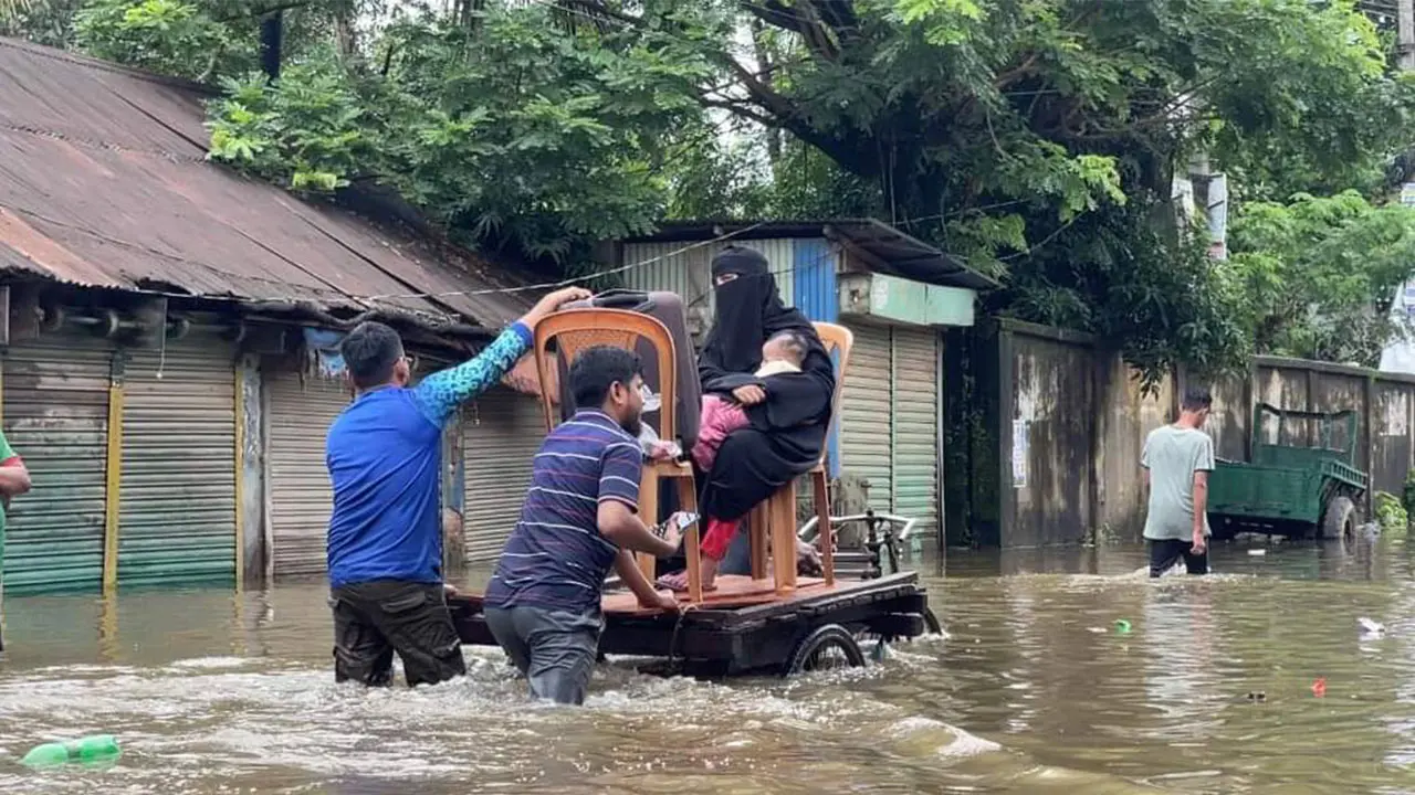 উন্নতি হচ্ছে নিম্নাঞ্চলের বন্যা পরিস্থিতির