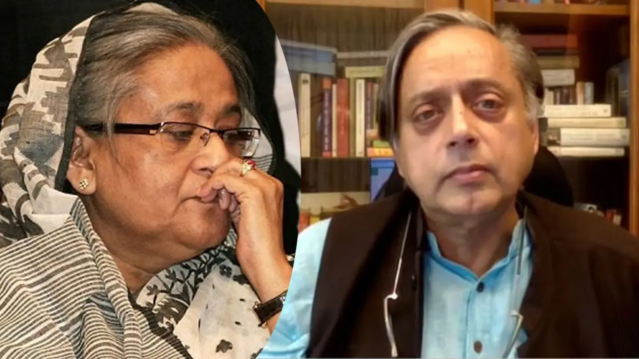 হাসিনাকে সাহায্য না করলে তা হতো ভারতের জন্য অপমানজনক : শশী থারুর