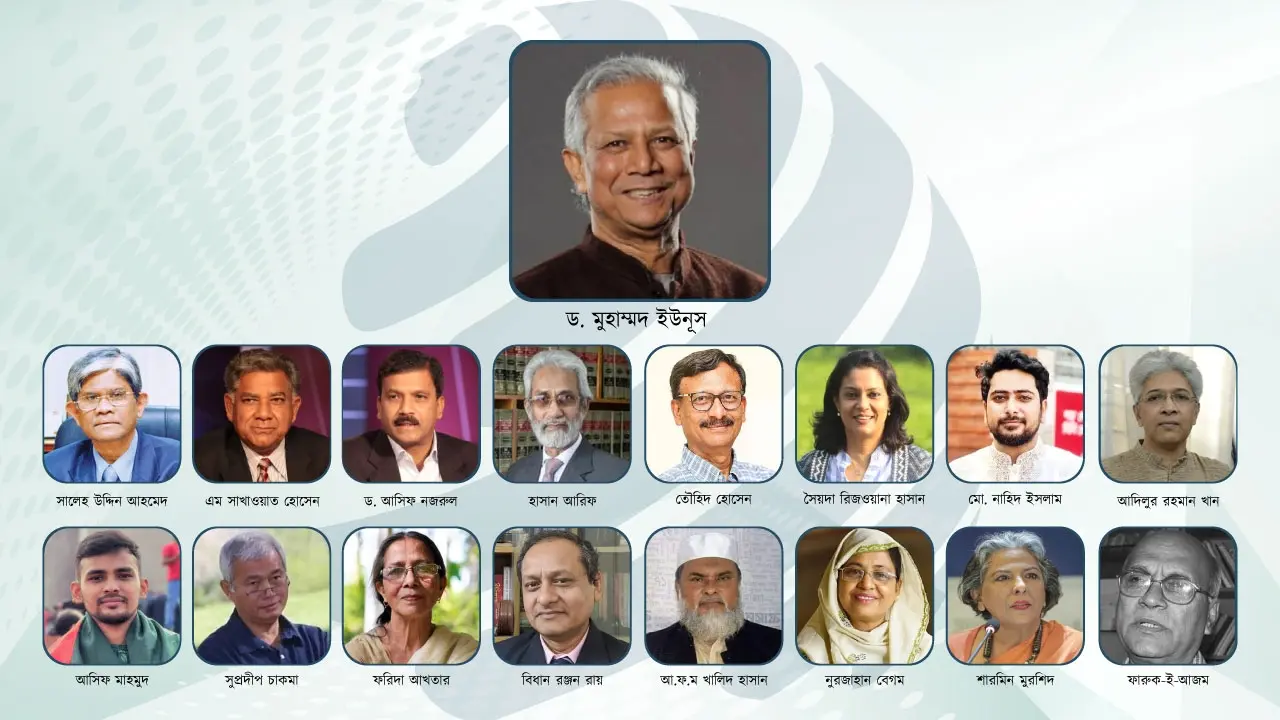অন্তর্বর্তী সরকারের পরিধি বাড়ছে, যুক্ত হচ্ছেন আরও ৫ উপদেষ্টা