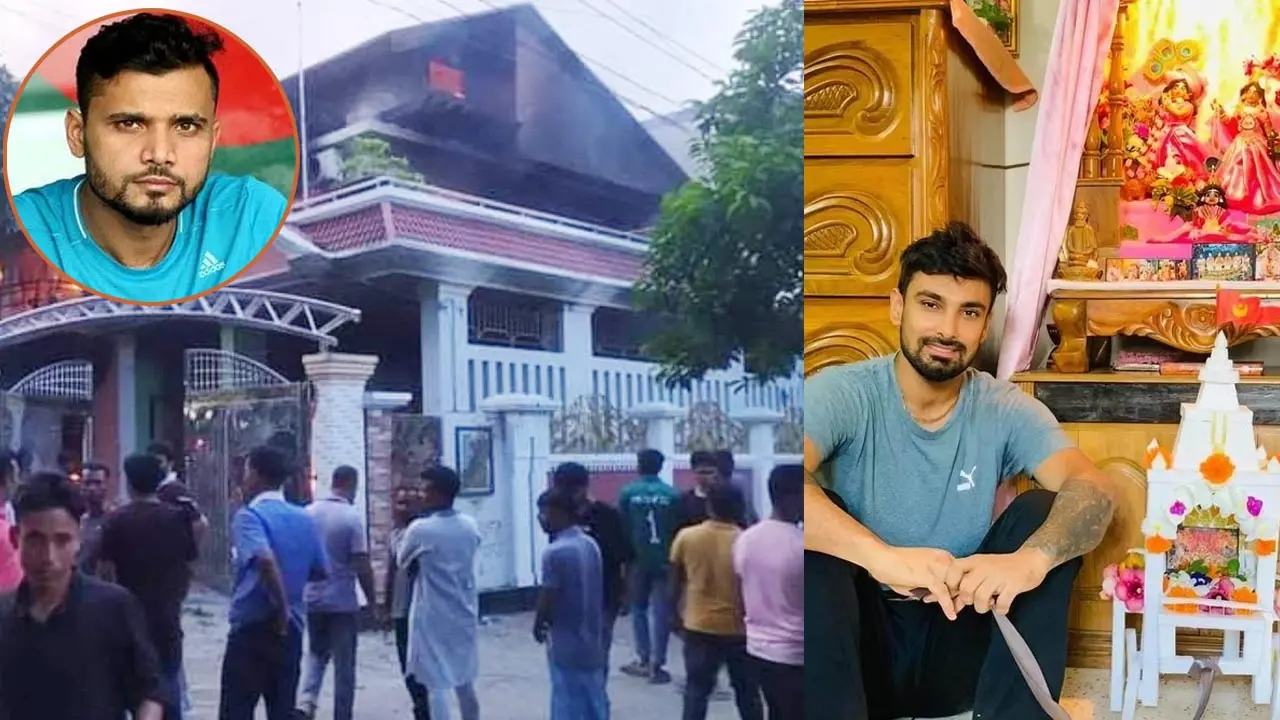 বাড়ি পুড়ল মাশরাফির, ভারত জানল লিটন দাসের