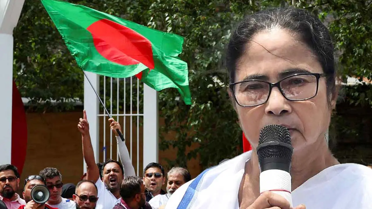 বাংলাদেশ নিয়ে কেন্দ্র যা বলবে, রাজ্য তা-ই করবে, বললেন মমতা