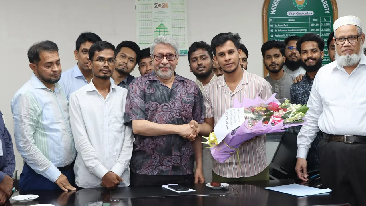 মানারাতে ভিসি হিসেবে যোগ দিয়েছেন অধ্যাপক ড. মোহাম্মদ আব্দুর রব