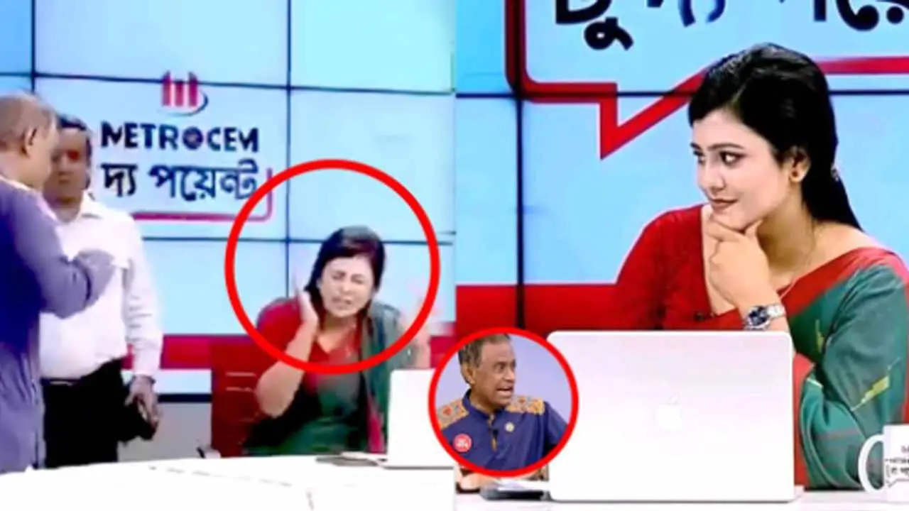 টিভি উপস্থাপিকাকে ‘রাজাকারের বাচ্চা’ বলে সমালোচিত হন মানিক