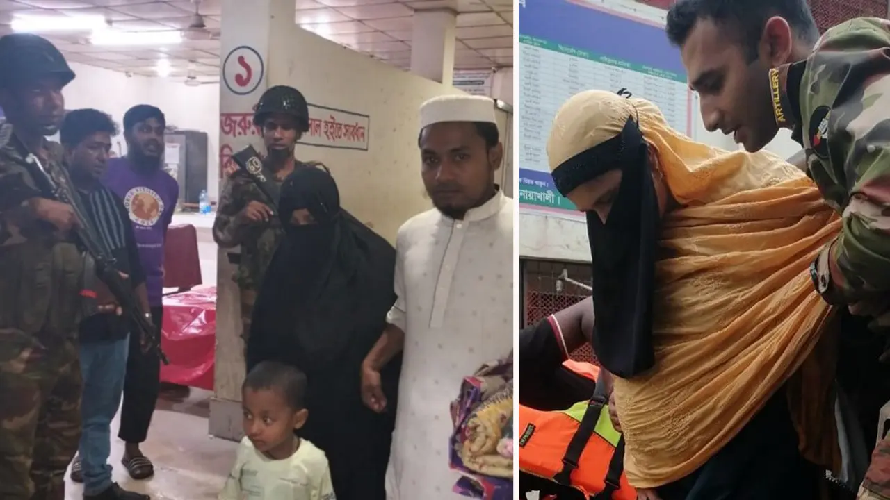 পানিবন্দি ২ গর্ভবতী নারীকে উদ্ধার করল সেনাবাহিনী