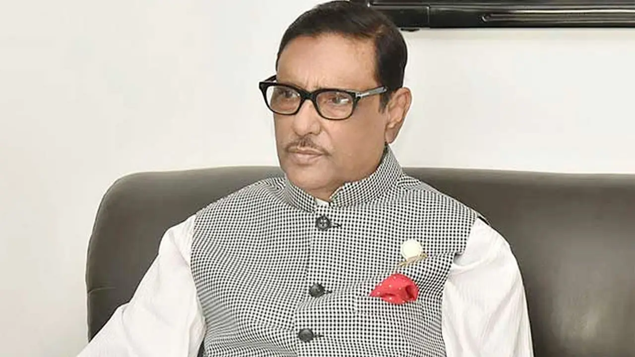 ওবায়দুল কাদেরের সব ব্যাংক হিসাব জব্দ