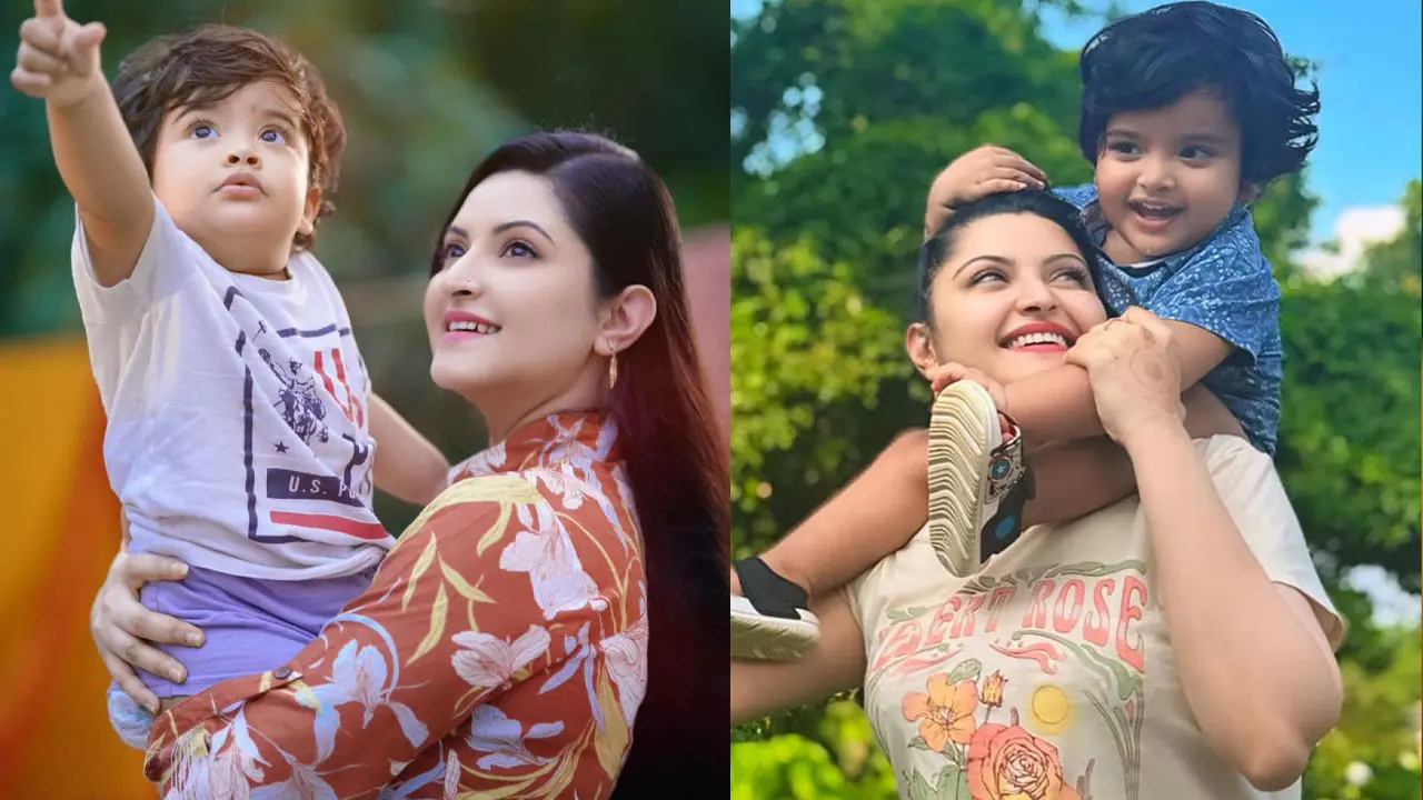 ছেলের জন্য দোয়া চাইলেন পরীমণি