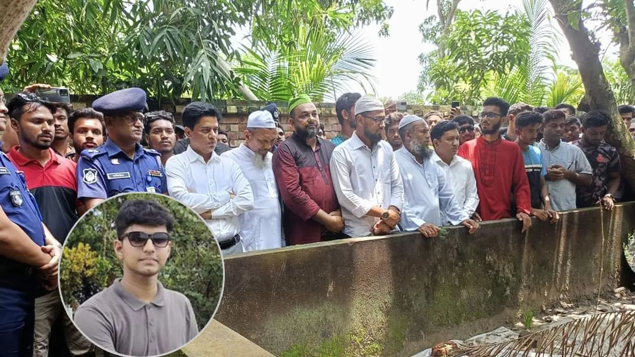 বৈষম্যবিরোধী ছাত্র আন্দোলনে নিহত আসিফের কবর জিয়ারত ডিসি-এসপির