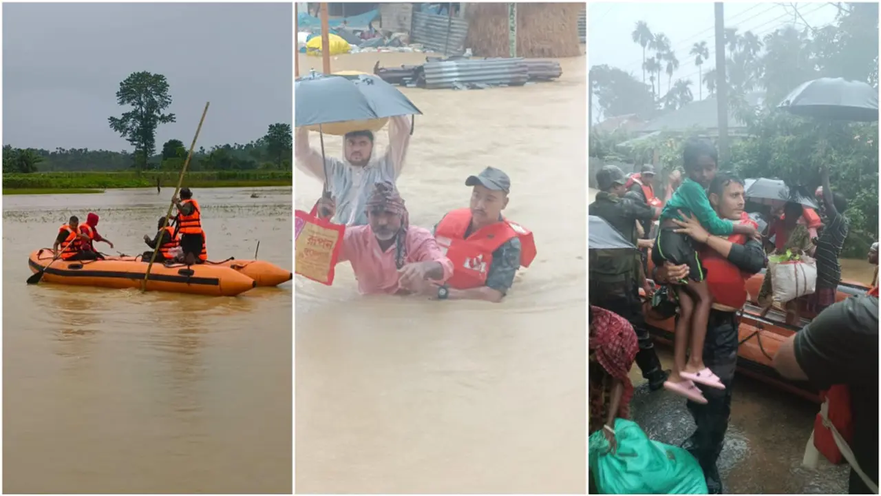 ত্রিপুরায় সাধারণের চেয়ে ১২০০ শতাংশ বেশি বৃষ্টিপাত