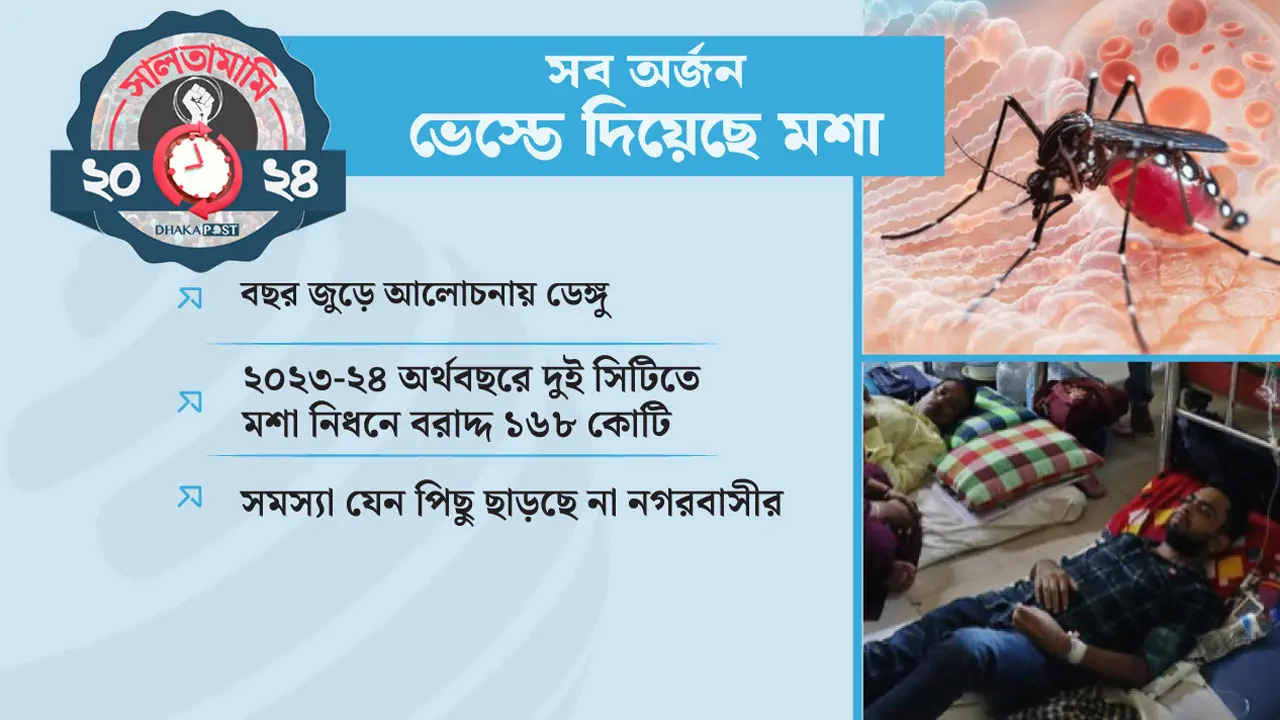 এক মশাই ভেস্তে দিয়েছে বছরের সব অর্জন