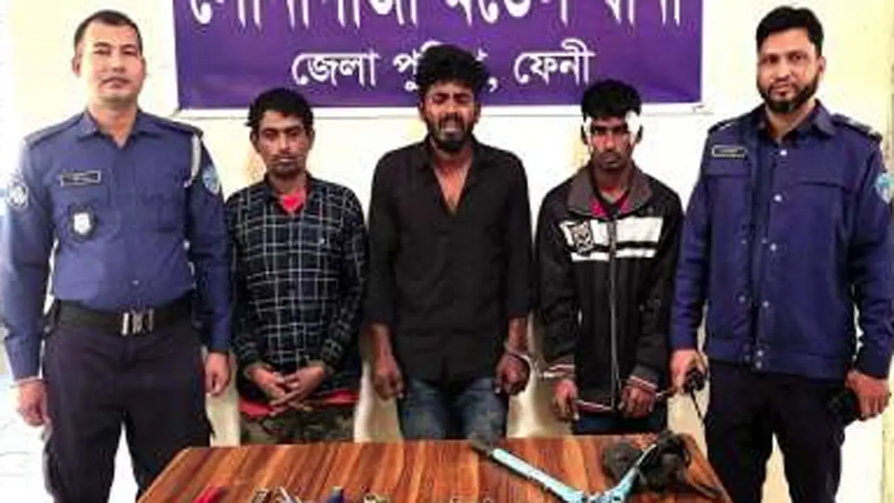 সোনাগাজীতে বায়ু বিদ্যুৎ কেন্দ্রের সরঞ্জাম লুট, গ্রেপ্তার ৩