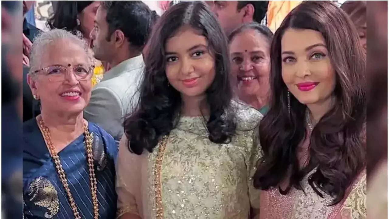 ১৩ বছর বয়সেই মায়ের সৌন্দর্যকে টেক্কা দিচ্ছেন আরাধ্যা