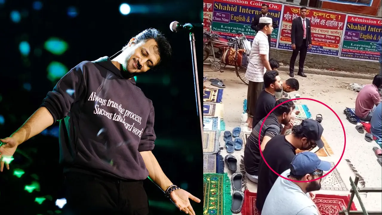 ঢাকার সড়কে জুমার নামাজ পড়লেন আতিফ আসলাম