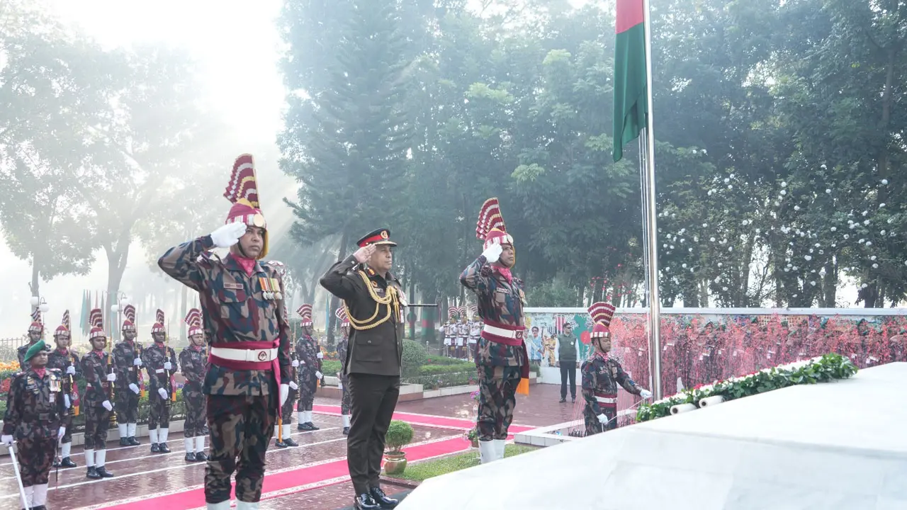 বিজিবিতে যথাযোগ্য মর্যাদায় বিজয় দিবস উদযাপন