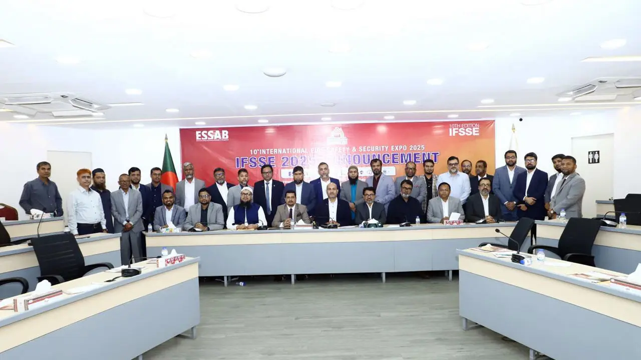 ইসাবের ফায়ার সেফটি অ্যান্ড সিকিউরিটি এক্সপো ১৩-১৫ ফেব্রুয়ারি