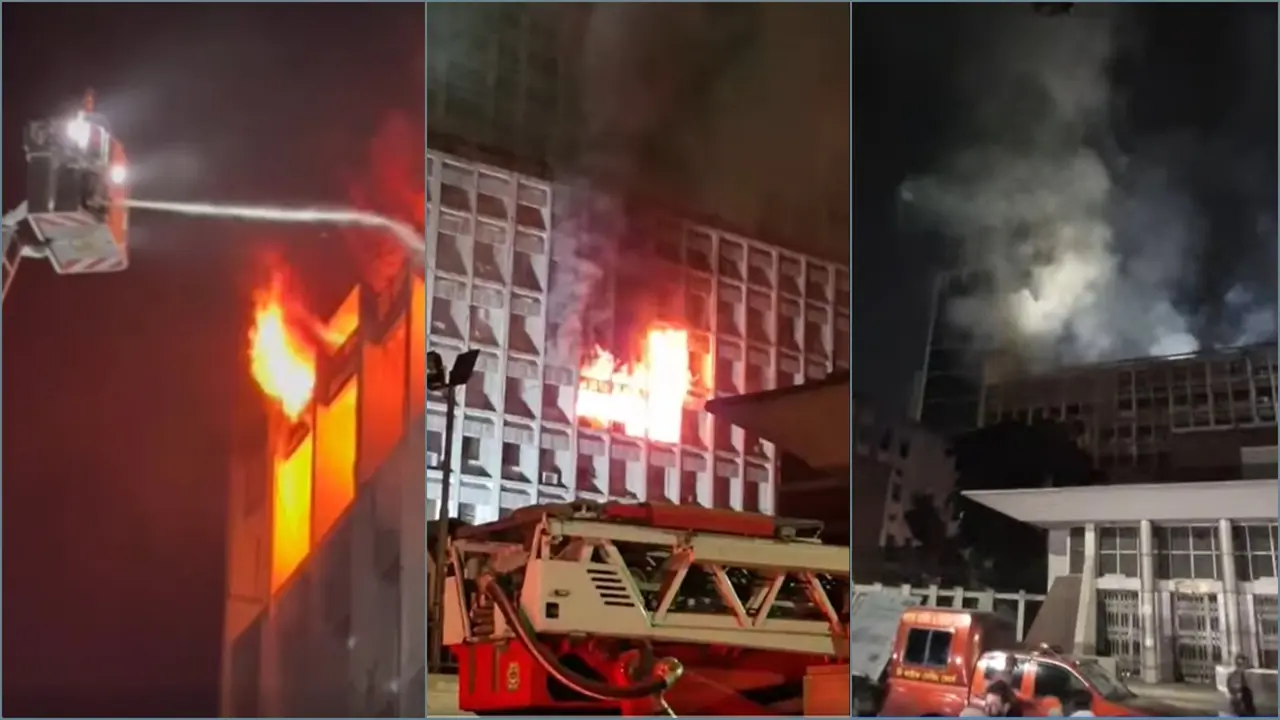 ফায়ার সার্ভিসের প্রাণপন চেষ্টা, ৫ ঘণ্টায়ও নিয়ন্ত্রণে আসেনি আগুন