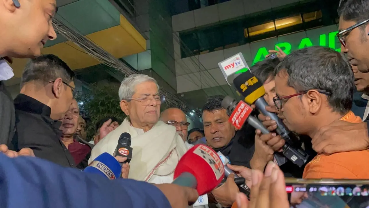 হাসপাতালে ছুটে গেলেন মির্জা ফখরুল, বললেন— সুহৃদকে হারিয়েছি