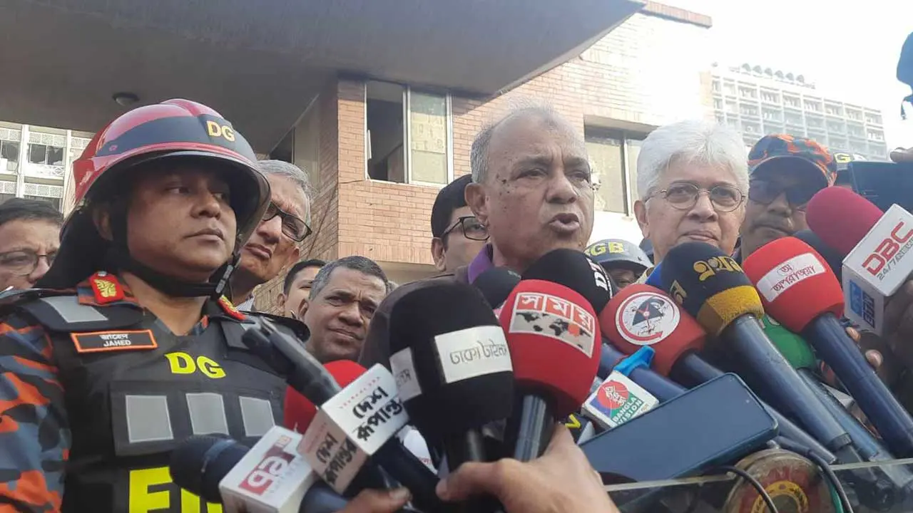 সচিবালয়ে আগুনের ঘটনায় তদন্ত কমিটি গঠন করা হবে