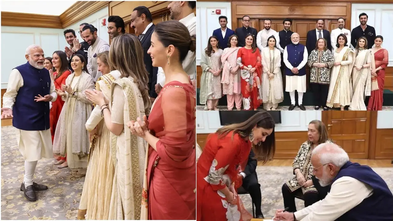 মোদির ডাকে দিল্লিতে কাপুর পরিবার, দুই ছেলের জন্য কী চাইলেন কারিনা