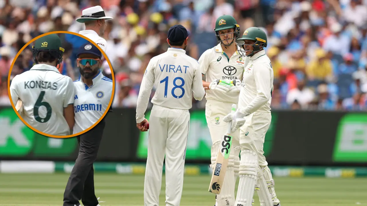 কনস্টাসকে ধাক্কা দেওয়ায় কোহলিকে আইসিসির শাস্তি